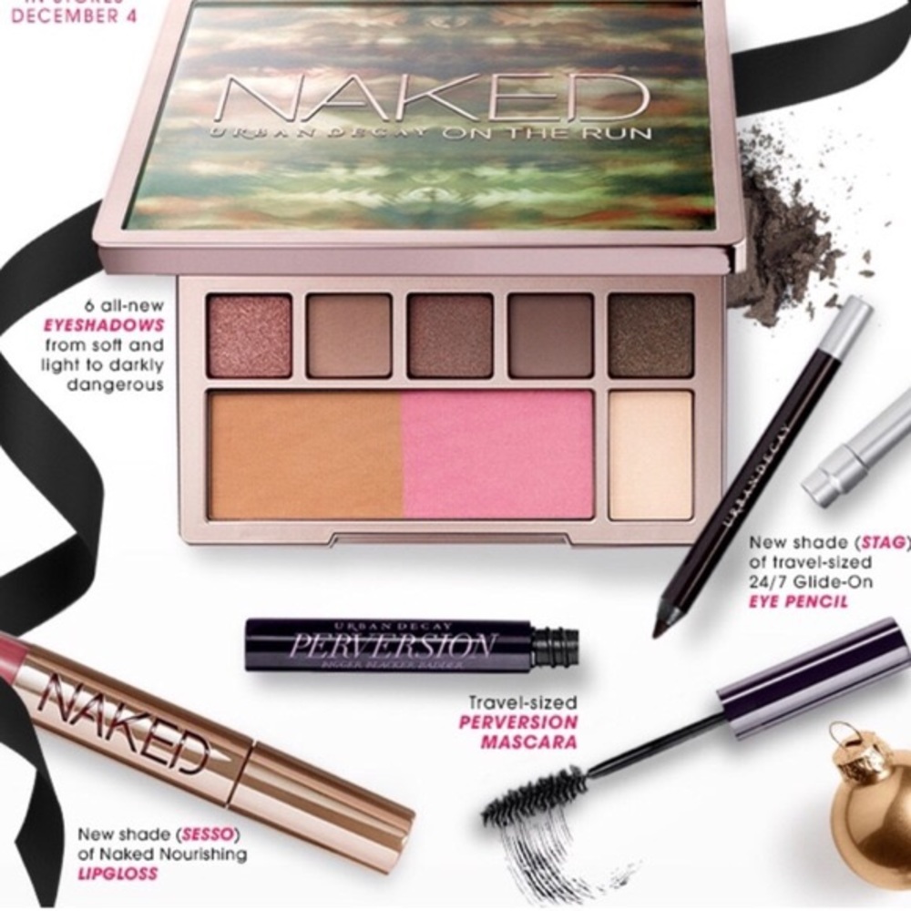 NAKED URBAN DECAY ON THE RUN MAKEUP KIT 💄